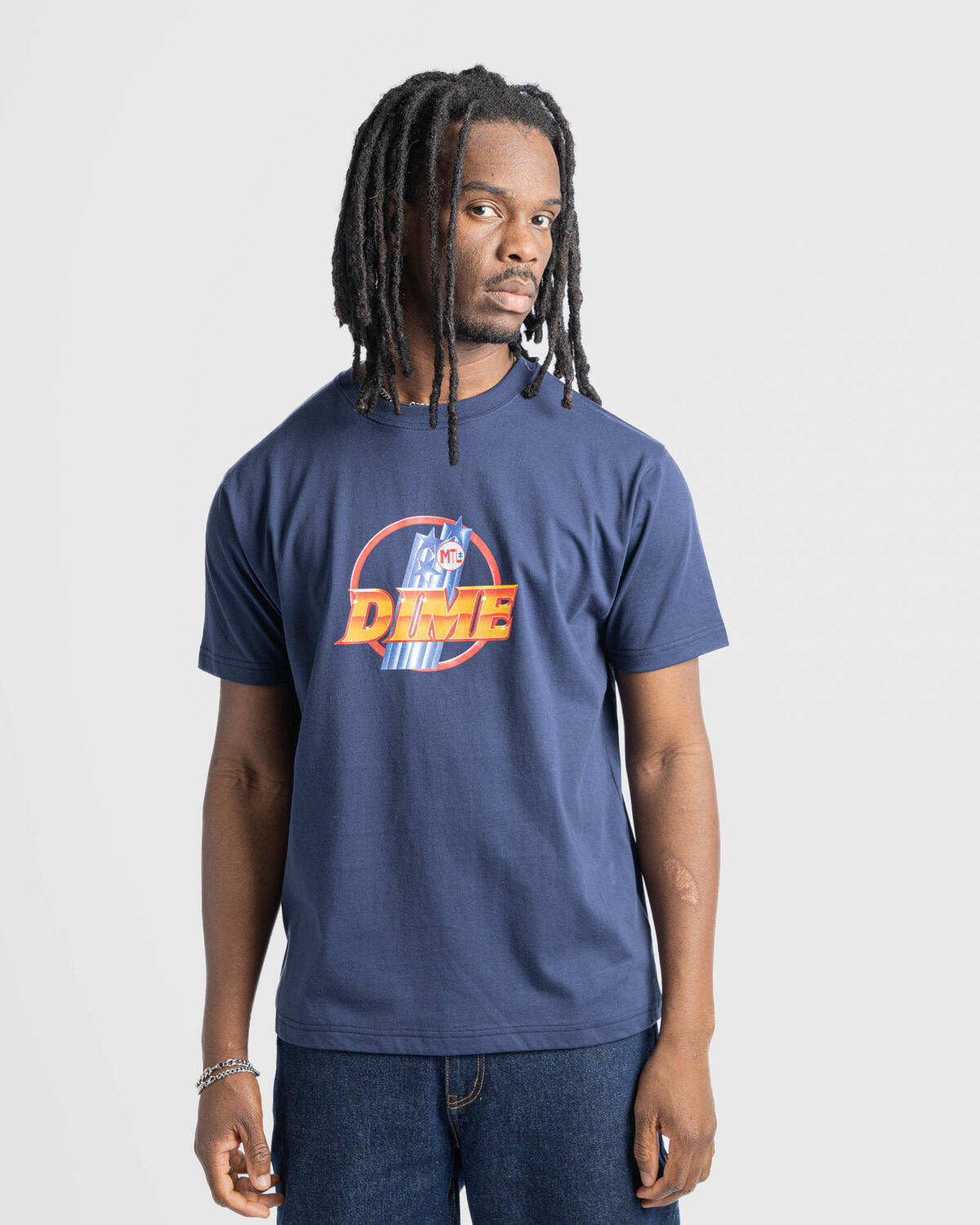【DIME】 Lance T-Shirt / Navy dime-lance-t-shirt-navy-